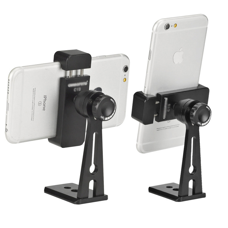 Kejia metal spring rotating clip mobile phone desktop bracket camera live tripod universal gimbal fixed photo film video clip aluminum alloy lazy support frame