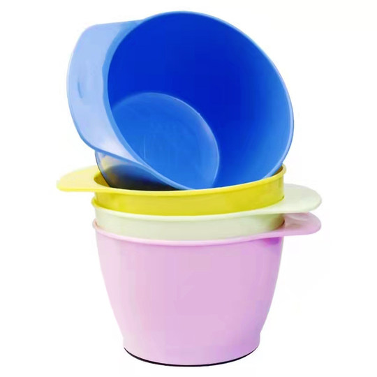 Hair Salon Hair Treatment Bowl, Professional Large Thickened Hair Dyeing Tool, Hair Perm and Dye Bowl, Hair Mask and Dye Cream Beauty Bowl Brush
