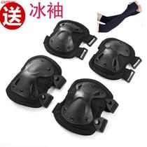 Tactical knee pads and elbow pads crawl training military fan CS tactical protective gear outdoor sports cycling protective equipment for men