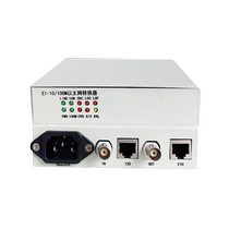 Maize 1-way E1 Ethernet protocol converter BNC coaxial to RJ45 network port E110 100M network bridge 75 Euro