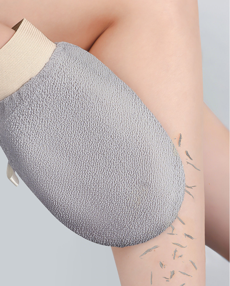 尚官 一次性搓澡手套 1个 可重复使用 强力搓泥 旅行家用 搓澡巾