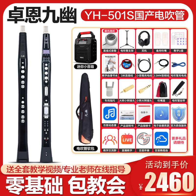 Zhuan Electric Blowing Tube YH501S domestic nine - hulux electronic blowing beginner electric saxophone gourosa musical instrument