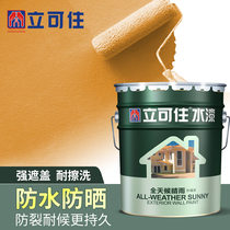 External wall paint waterproof sunscreen environmental protection paint outdoor paint self-brush indoor and outdoor wall multi-color household latex paint