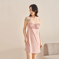 Ночная рубашка на подтяжках-Misty Rose