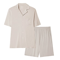 Легкие мокко [376 мужской стиль] шорты с короткими рукавами