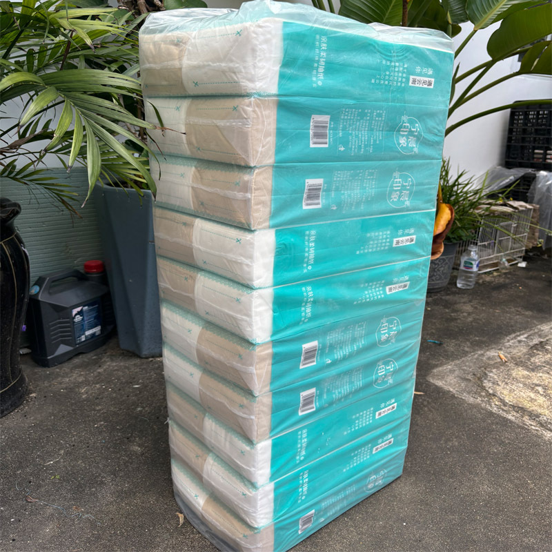 Ningchen Impression Hanging Tissue Paper, Pull-Out Type Toilet Paper for Home Use, Hand Wiping Toilet Paper, Large Pack Flat Toilet Paper