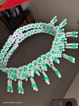 Miao characteristic handicraft bead necklace