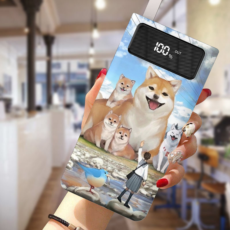 Mega Capacity 50000 MAh Mobile Convenient Carrying Cartoon Fast Charging 40 thousand Action Power Suitable for Xiaomi
