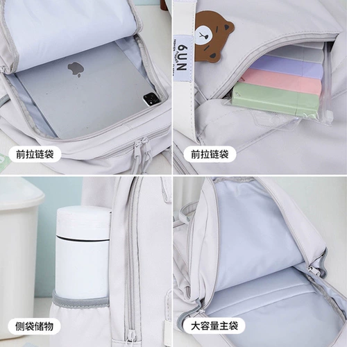 姬子 Ранец, сумка, вместительный и большой мультяшный рюкзак для мальчиков и девочек