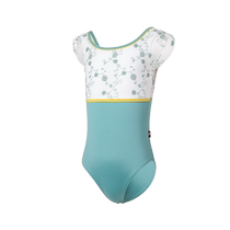 小茉莉儿童舞蹈服女芭蕾舞练功服短袖体操服连体服女童专业形体服