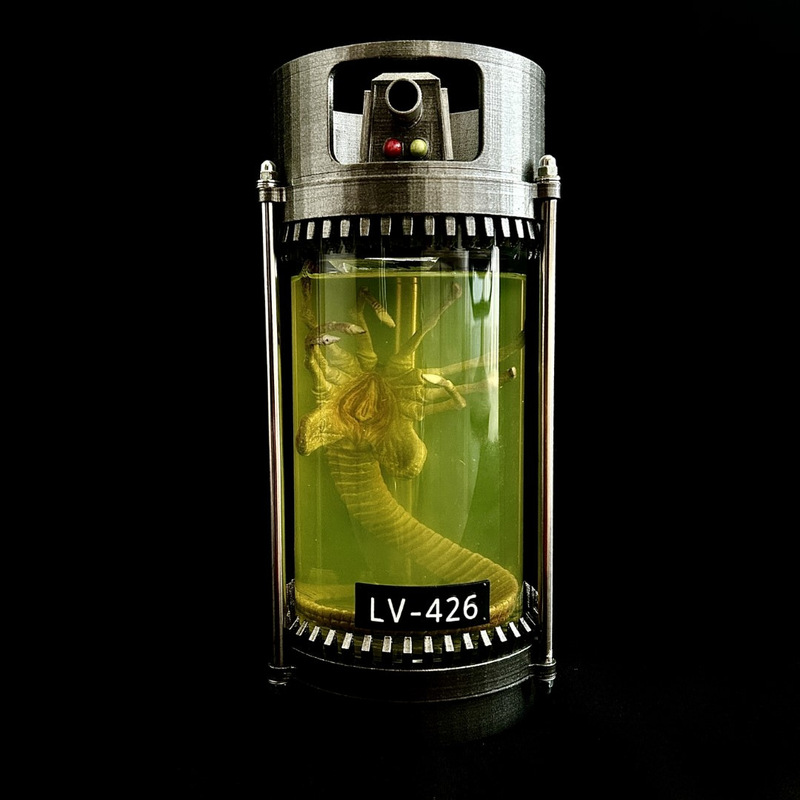 Cross-Border Hot-Selling New Model Alien Jar Xenomorph Specimen Alien Jar Specimen Embryo Glass Jar Cross-Border Hot-Selling New Model Alien Jar Xenomorph Specimen Alien Jar Specimen Embryo Glass Jar