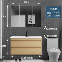 90 см. Полное зеркальное шкаф, Домашняя домохозяйство+Установка упаковки