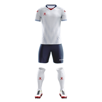 KELME flagship store new football uniform suit mens game training uniform short-sleeved V-neck jersey