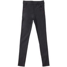 新款秋季百搭显瘦魔术裤女高腰铅笔小脚裤