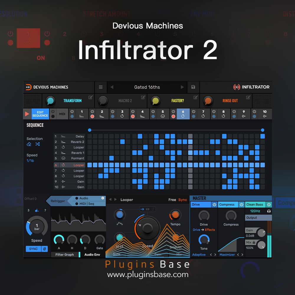 Multiple Effectors Plugin Devious Machines Infiltrator 2 WiN MAC] soundtrack-Taobao