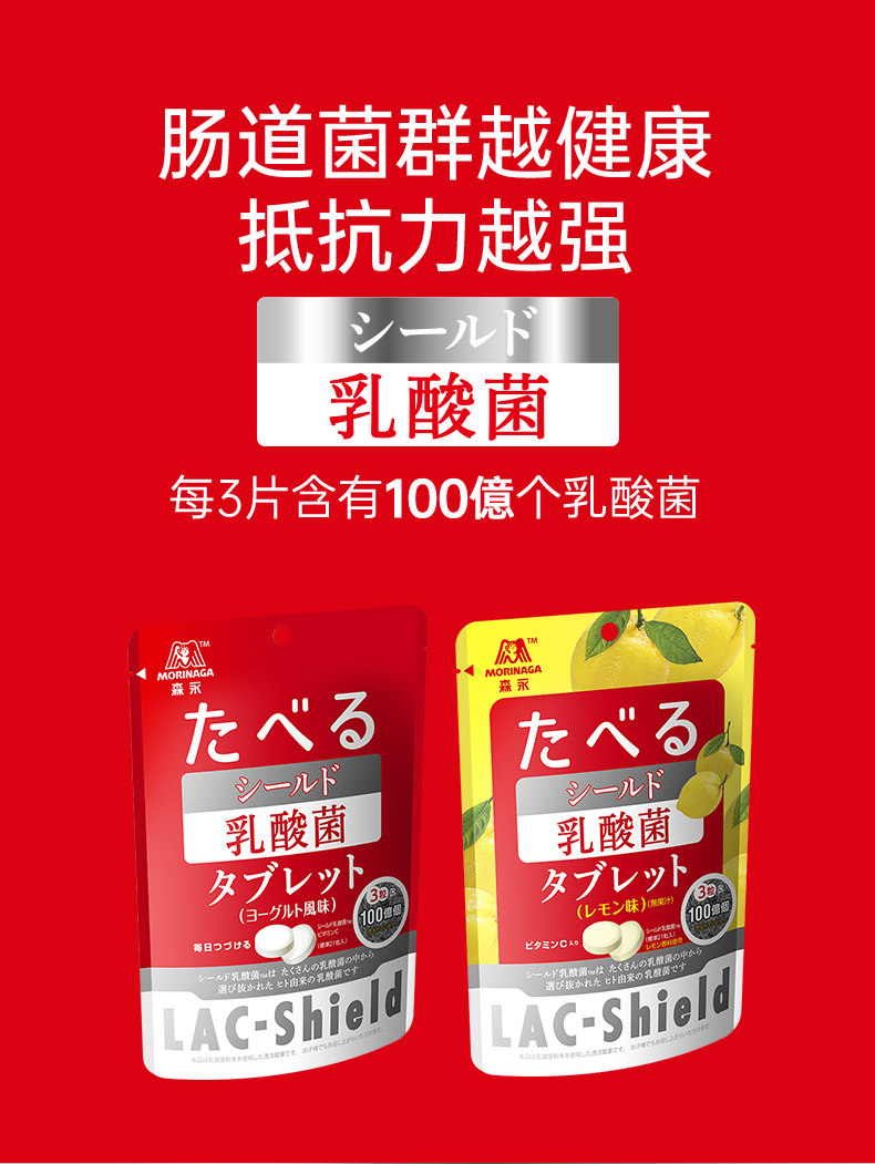 日本进口 森永 乳酸菌奶味 清凉糖 21片/袋 调理肠道 图1