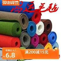 Color adhesive felt kindergarten wall sticker blanket wall decoration felt cloth car sound insulation self-adhesive felt ceramic tile pad chemical fiber