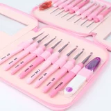 Набор инструментов, плетеный свитер ручной работы, сумка-органайзер, шерстяная сумка, шарф, крючок для вязания, полный комплект