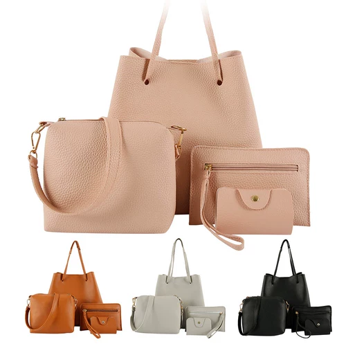 PCS Woman Bag Set Fanhion женский кошелек и сумочка