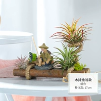 Модель рыбаков деревянного ряда (готовый продукт)