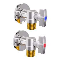 TOZ球阀大流量燃气热水器全铜水龙头4分开关阀门球芯三角阀水阀
