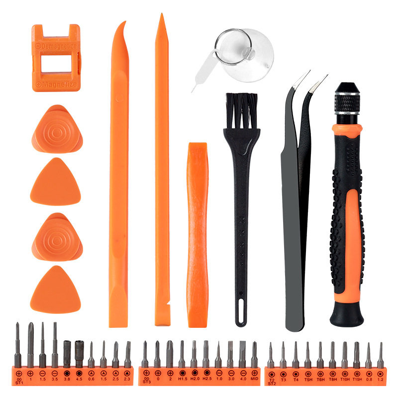 42-in-1 screwdriver set, bit, glasses, watch, Nintendo mobile phone repair tool, cross