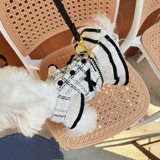 Весенне-летняя новая одежда для собак, которая может тянуть маленьких собак, шлейка для домашних животных, темперамент, маленькая ароматная юбка с тяговым тросом