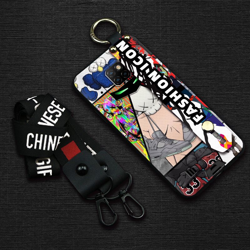 Black Wristband - Puppet ShoesDoogee Doug S88   Pro Mobile phone shell Hot money silica gel TPU Soft shell Mobile phone bracket Graffiti Men's European style