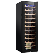 DWD thermostatic red wine cabinet thermostatic wine cabinet home compressor air-cooled with lock red wine ice bar storage cabinet with lock