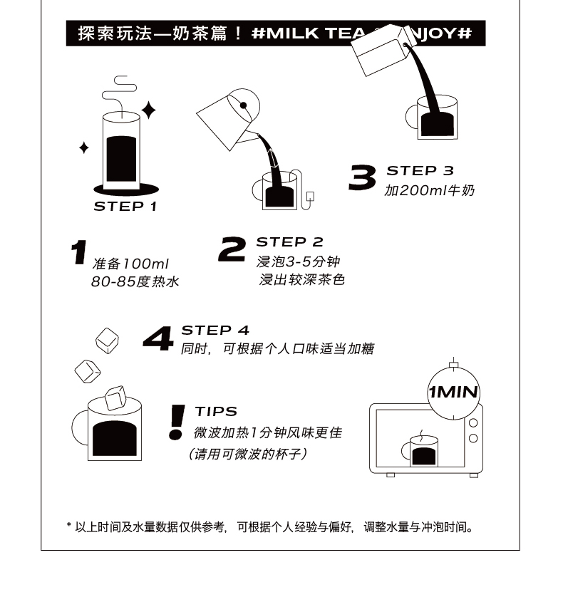 觅想理茶夏日花茶冷泡组合装8口味*32包