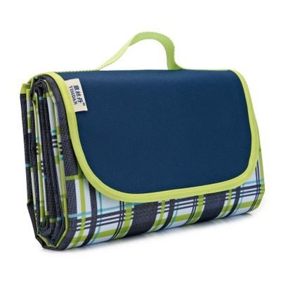 Thickened Cotton Outdoor Machine Washable Picnic Mat Oxford Cloth 2x2 Mi Moisture-Proof Waterproof Camping Game Crawl Mat