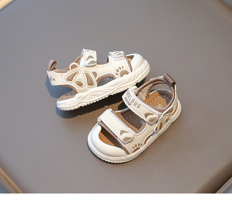 Baby Boy Sandals Summer New Style 0-1-2 Years Old 3-Year-Old Infant Soft-Soled Walking Shoes Children's Closed-Toe Non-Slip Beach Shoes Trendy — 11