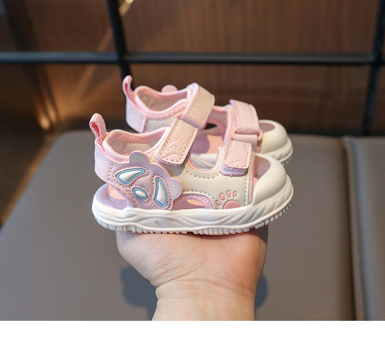 Baby Boy Sandals Summer New Style 0-1-2 Years Old 3-Year-Old Infant Soft-Soled Walking Shoes Children's Closed-Toe Non-Slip Beach Shoes Trendy — 13