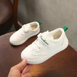 Детская белая обувь для мальчиков, туфли, спортивная обувь, кроссовки для раннего возраста, повседневная обувь, осенняя