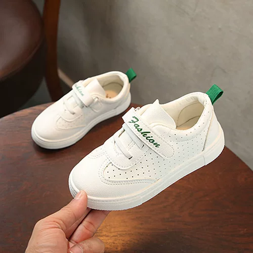 Детская белая обувь для мальчиков, туфли, спортивная обувь, кроссовки для раннего возраста, повседневная обувь, осенняя