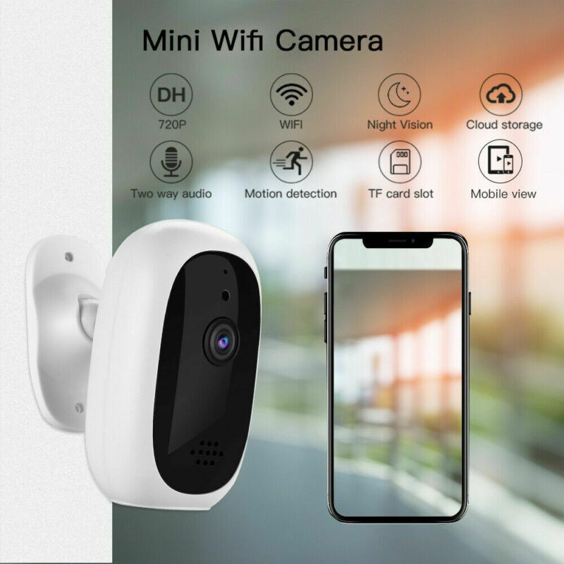 720P HD Wifi Camera Pan Tilt Two Way Audio Wireless IP Camer