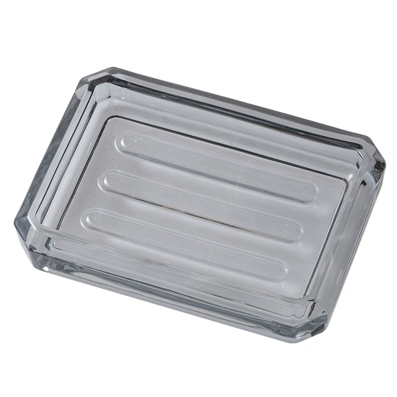 Glass soap holder, transparent drying rack, storage system, DIY