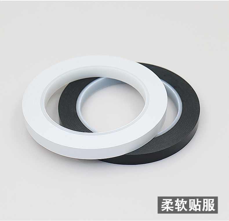 Màu PVC cảnh báo băng định vị máy tính để bàn 5S 6S logo quản lý đối tượng văn phòng dải trang trí băng đẹp keo hai mặt 3m