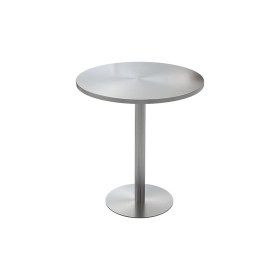 인터넷 유명 인사 투명 접이식 의자 야외 스테인레스 스틸 원형 테이블 카페 밀크티 디저트 가게 테이블과 의자
