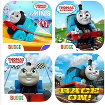 ThomasMinis Thomas and friends MagicTracks Magic Railway GoGo Run race begins