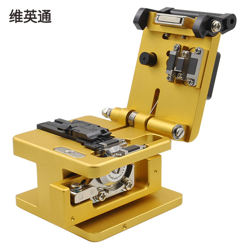 Weiyingtong Vt-6S Fiber Optic Cutting Knife, Optical Cable Fusion Splicer Cutter, Hot Melt Cold Splicing Tool, Optical Fiber Cutting Machine