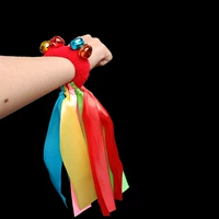 25 длинная лента красный эластичный круг (один)