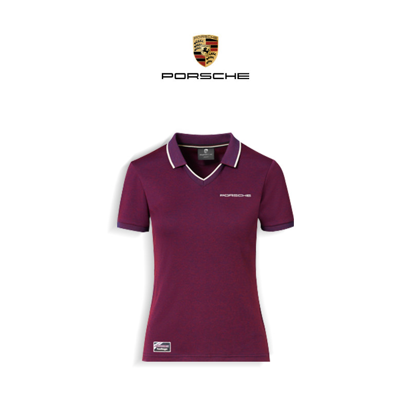 (New Year gift) Porsche Porsche Collection series women's polo shirt