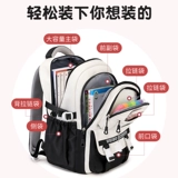 Ранец, сумка через плечо, вместительный и большой рюкзак, для средней школы, 3-6 года