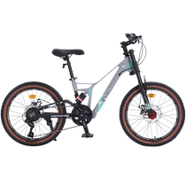 Phoenix childrens bicycle magnesium alloy boys and girls 20 22-inch variable speed shock absorber soft tail double shock absorber mountain bike racing