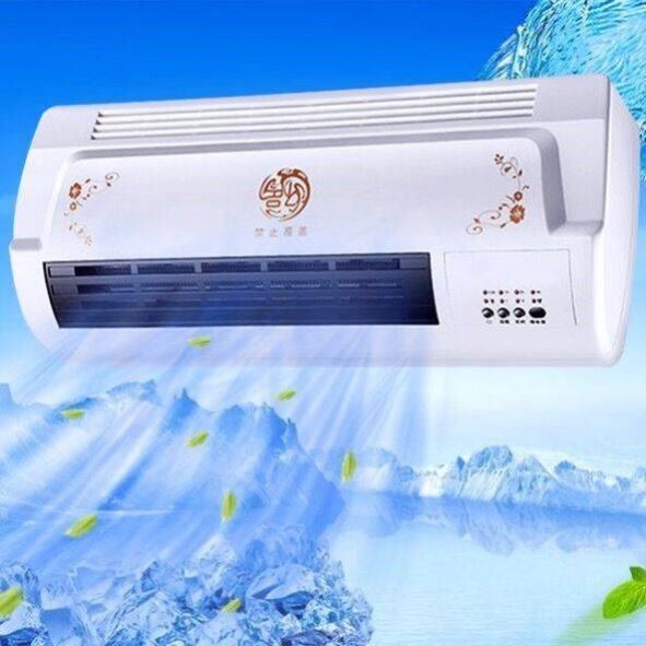Mobile small air conditioning Cold and cold Dual power Save 2021 New cold fan Home Refrigeration hanging wall Air conditioning fan small