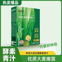 Probiotics enzyme green juice powder barley if leaf green juice powder barley tender leaf green juice powder fat boss