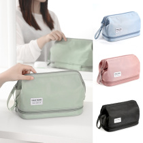 Cosmetic storage bag female portable 2021 new super fire large capacity bag wash bag travel advanced feeling super large