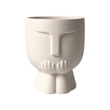 Вегетарианский абстрактный цвет лица лица лица, форма формы цветочного горшка, водяного бассейна, корень для управления водой, зеленое растение, многопрофильные растения в горшках Diy Hetinge Pottery Pot