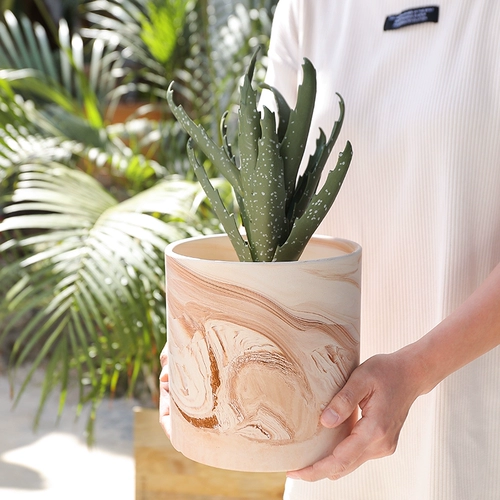 Nordic INS Style Простой гончарная керамика Maccodo Керамика горный горшок горшок горшок горшок горшок с горшка